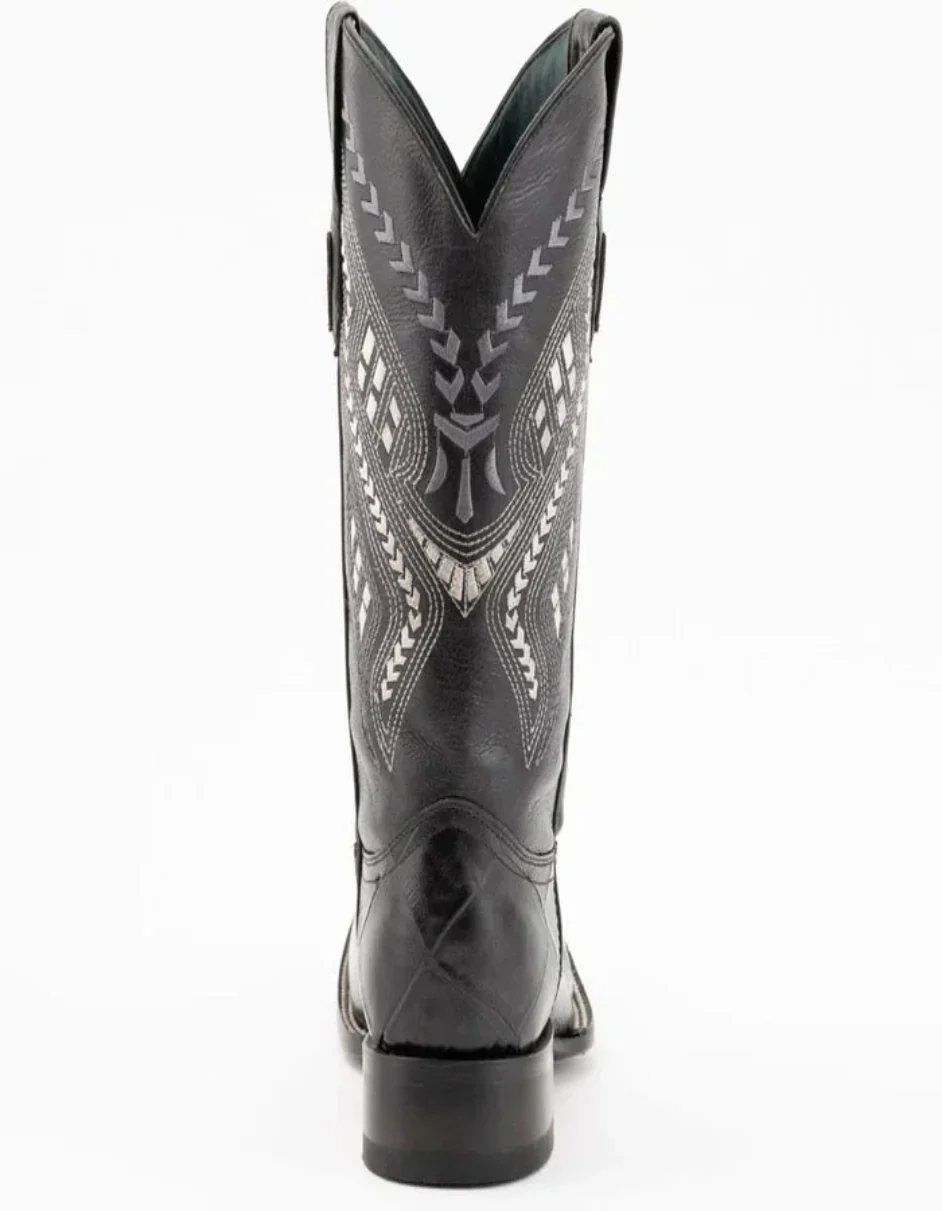 Men's Genuine Exotic Animal Skin Ferrini Hornback Crocodile Card Holder by Ferrini USA - Image 4