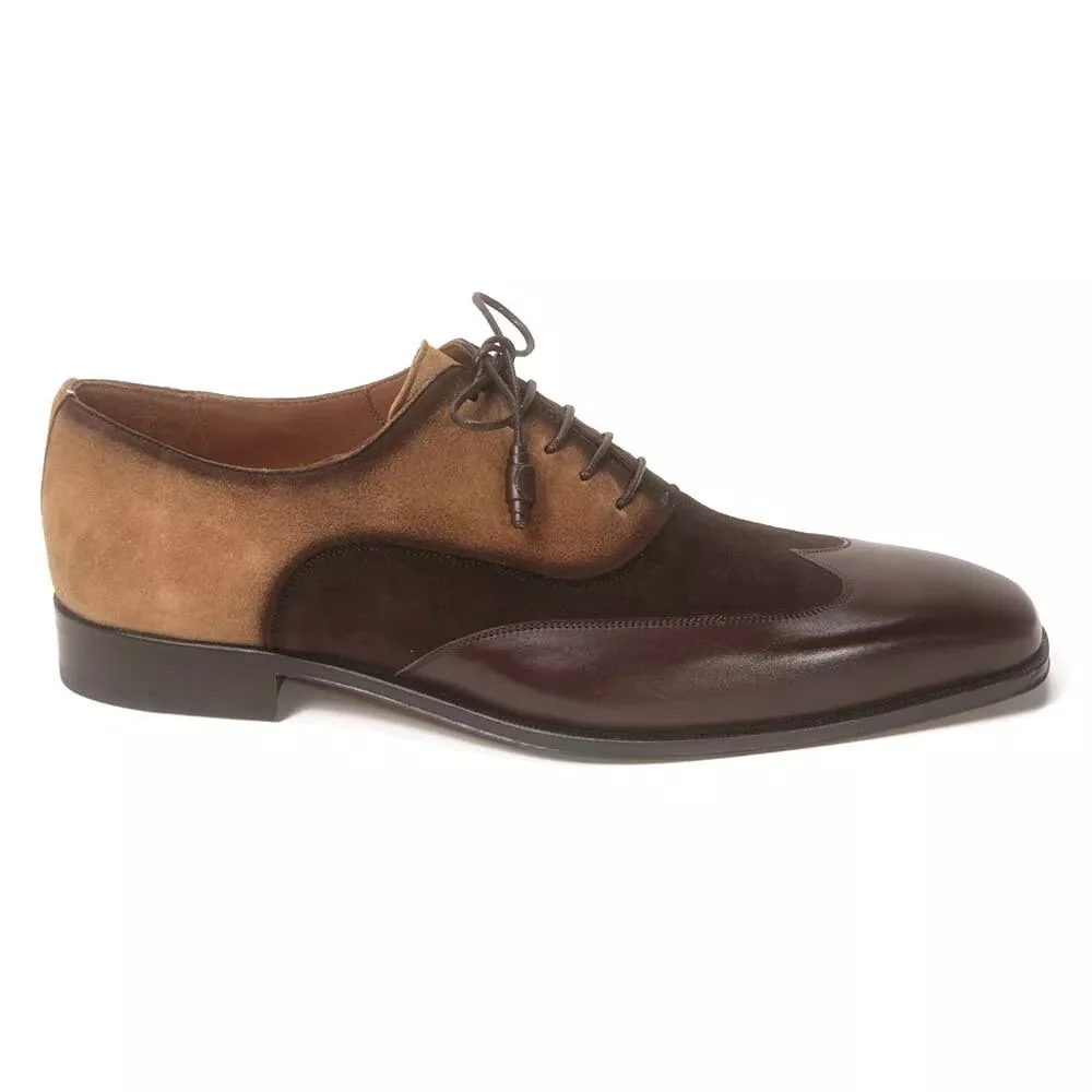 Mens Exotic Sneakers - Alligator Sneakers By Brand in Color Brown and Cognac - Image 3