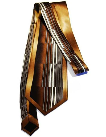 Men's Extra Long Oak Silk Tie
