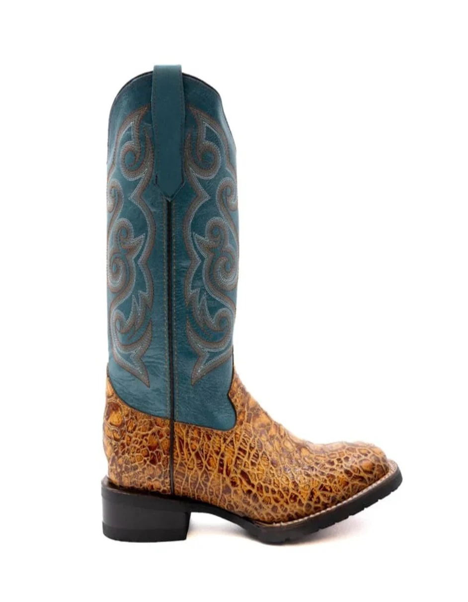 Men's Genuine Exotic Animal Skin Ferrini Hornback Crocodile Card Holder by Ferrini USA - Image 4
