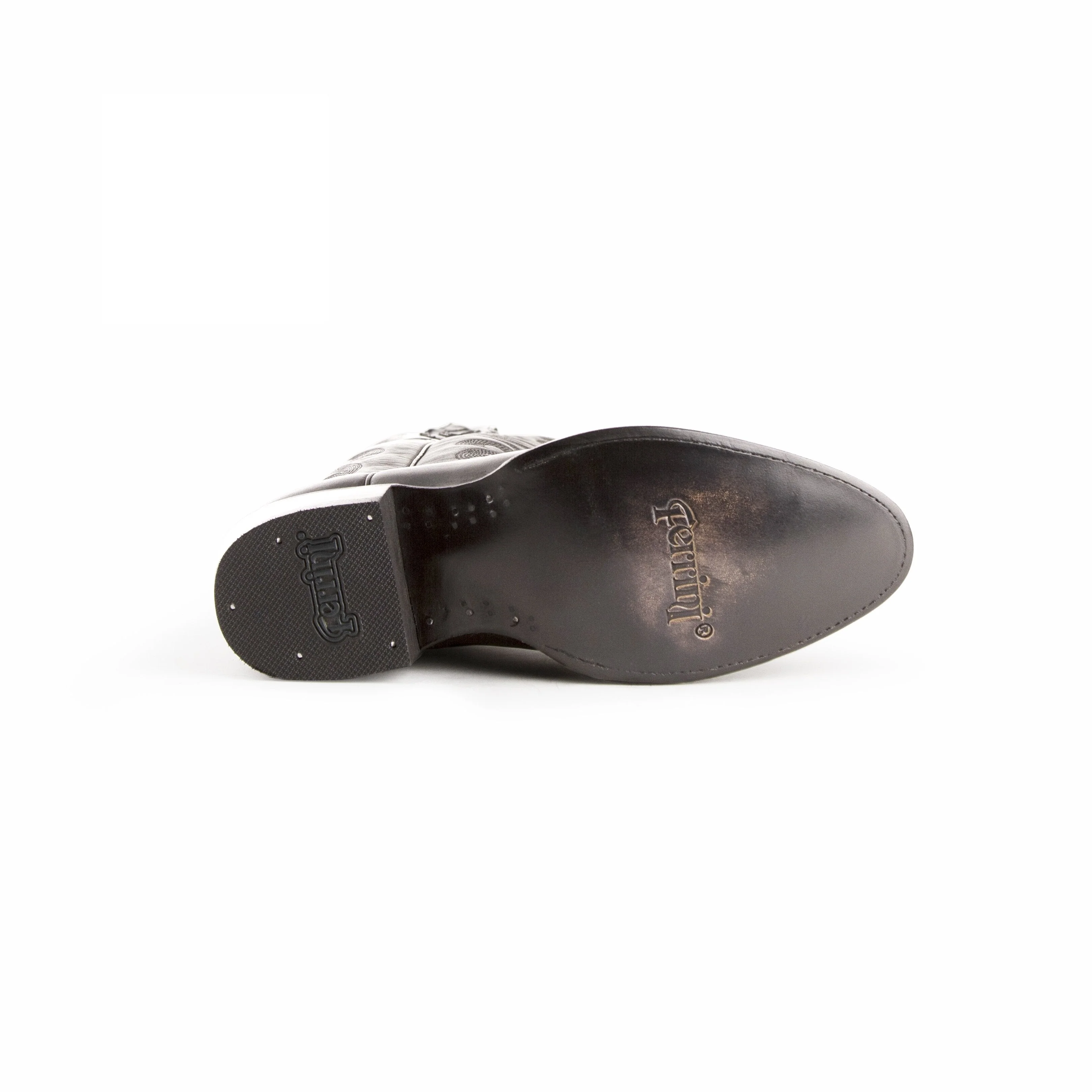 Men's Genuine Exotic Animal Skin Ferrini Hornback Crocodile Card Holder by Ferrini USA - Image 6