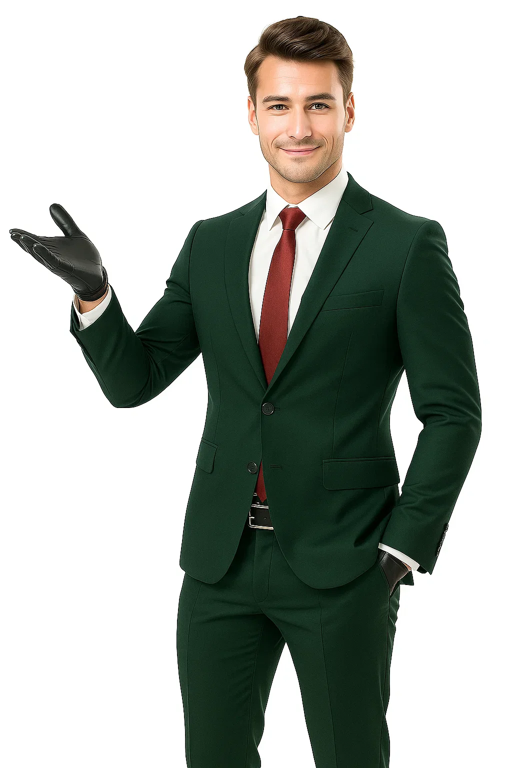 Men'S Hitman Agent 47 Black 2 Button Suit +Free Shirt And Tie - Image 7