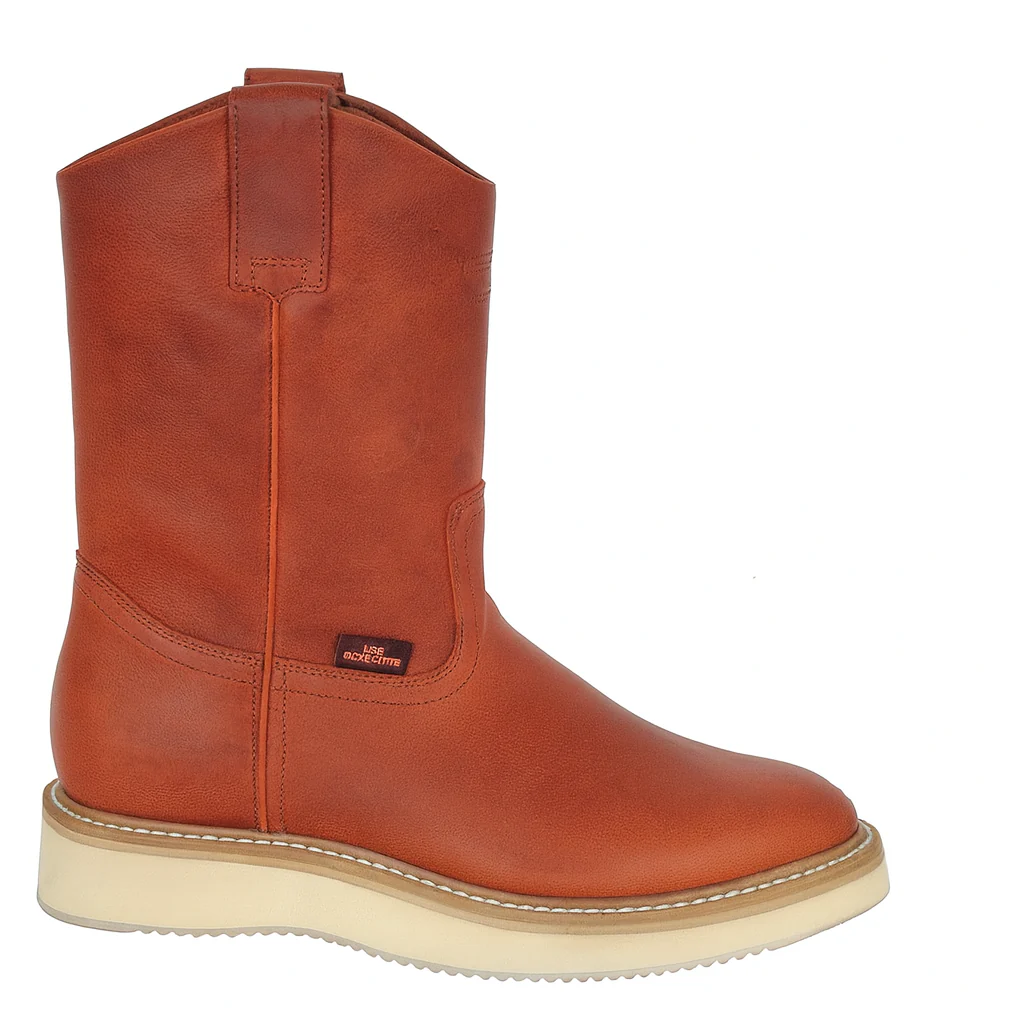 Men's Honey Los Altos Boots Grasso Nappa Work Boot - Image 4