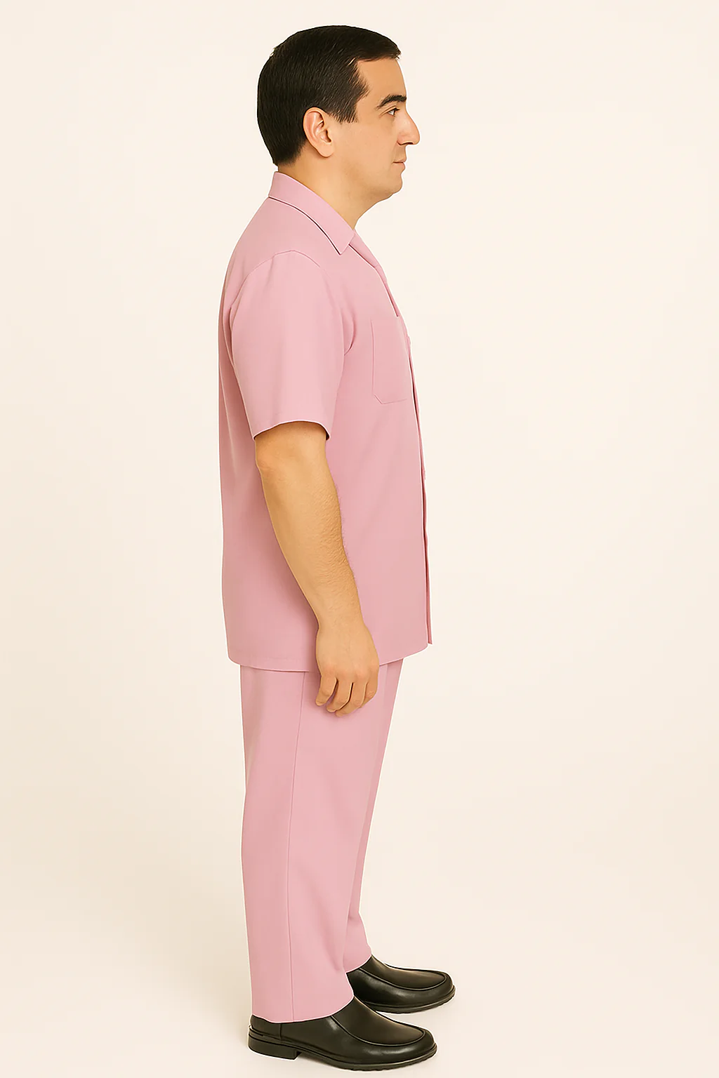 Mens Linen Walking Suit - Lilac Summer Outfit - Mens Linen Suit - Image 3