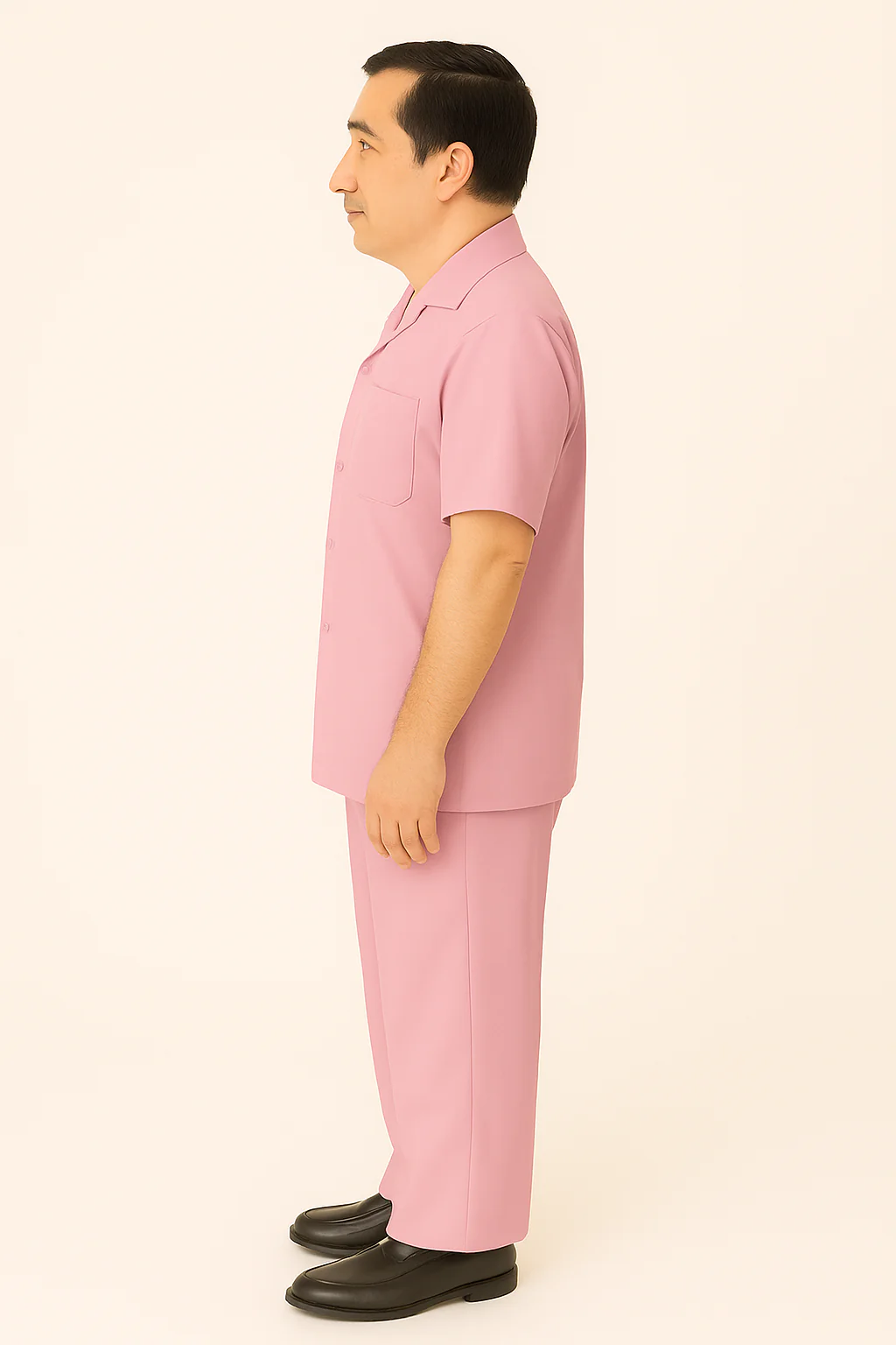Mens Linen Walking Suit - Lilac Summer Outfit - Mens Linen Suit - Image 4