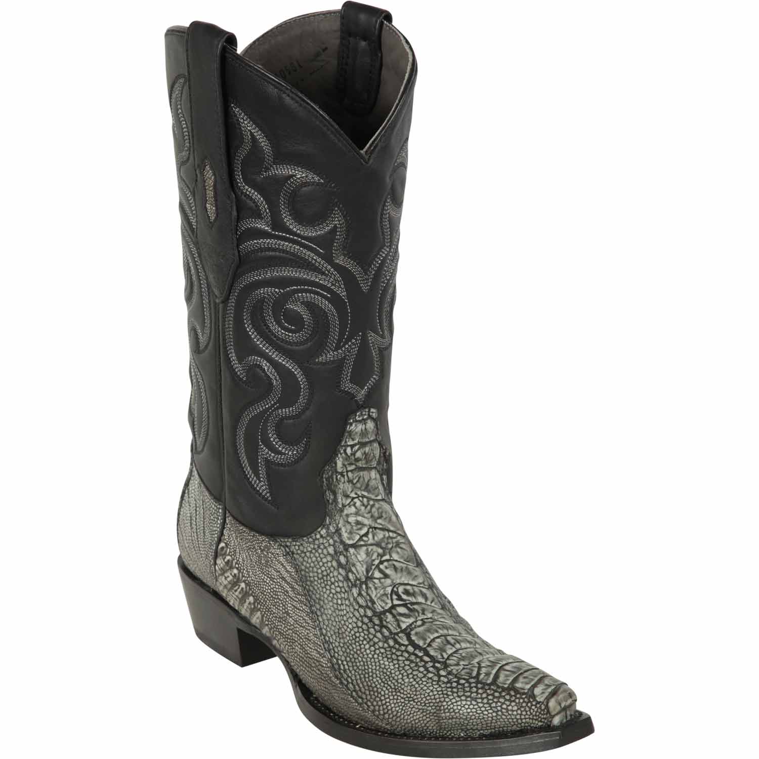Men's Los Altos Original Ostrich Leg Snip Toe Boots - Image 3