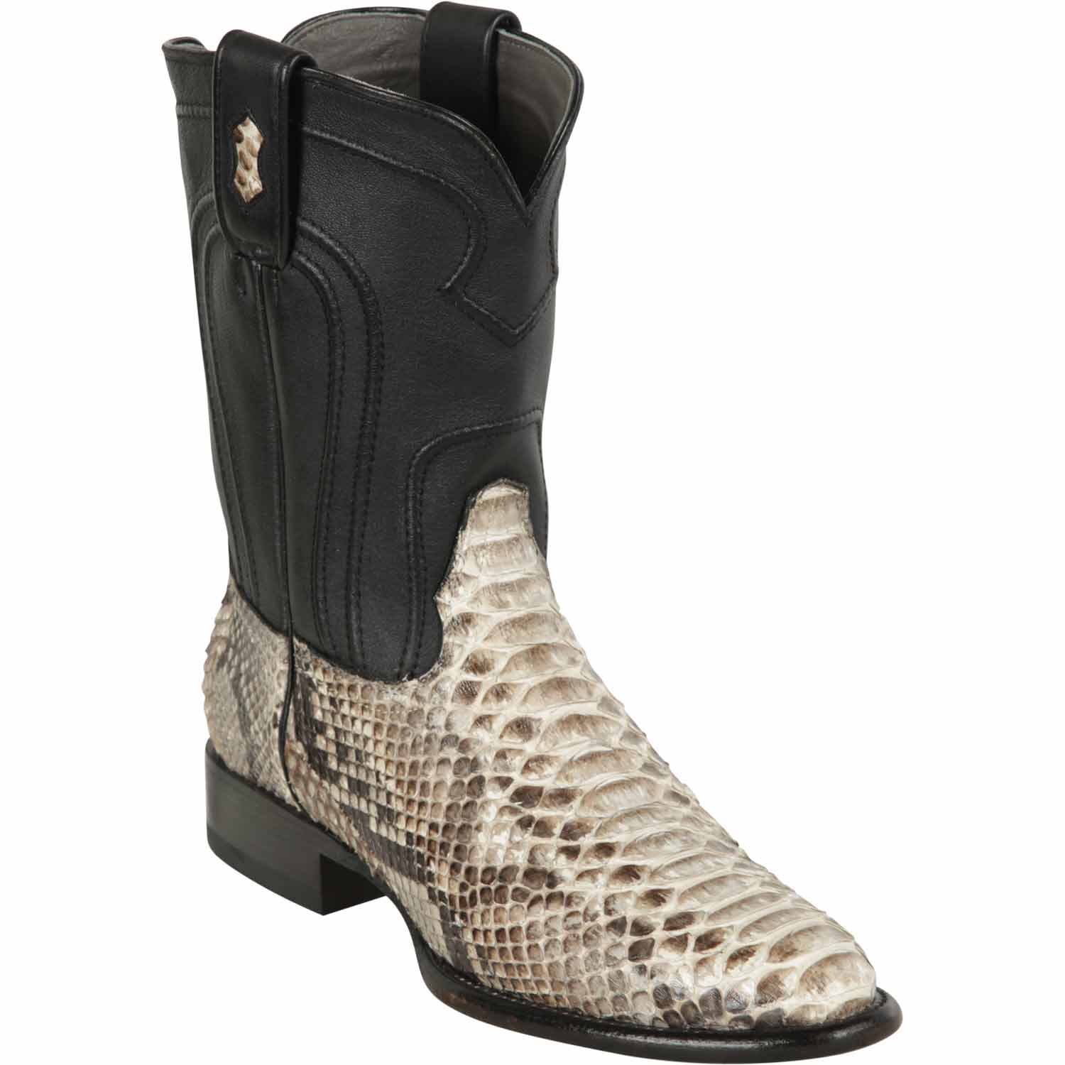 Men's Los Altos Original Python Boots Roper Toe - Image 2