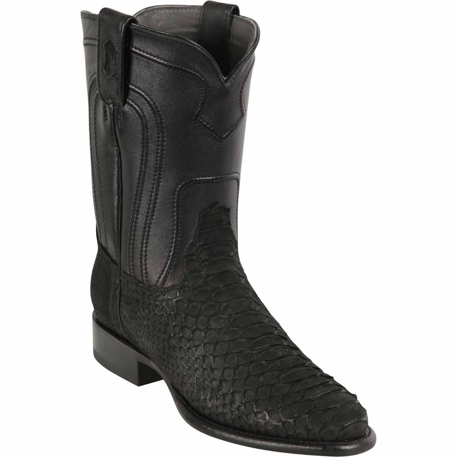 Men's Los Altos Original Python Boots Roper Toe - Image 4