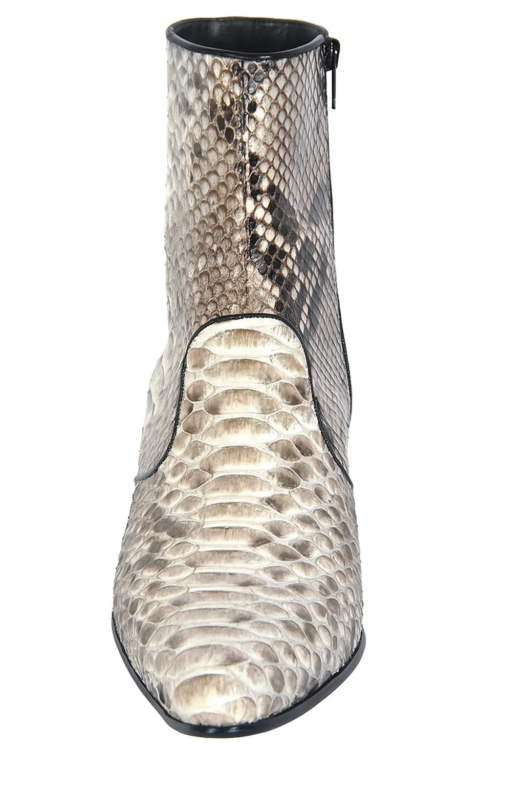 Mens Python Snakeskin Ankle Boots - Image 5