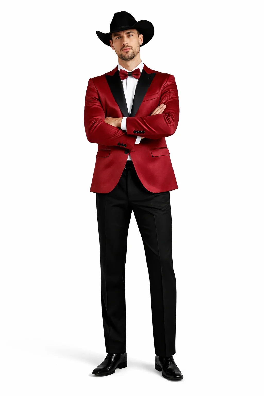 Men's Red 2 Buttons Slim Fit Solid Sharkskin Cheap Priced Blazer Jacket For Men Sport coat - Image 5