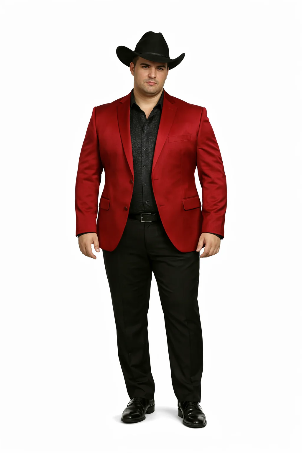 Men's Slim Fit Western Blazer Sport Coats Red Sacos Vaqueros Para Hombre - Image 7