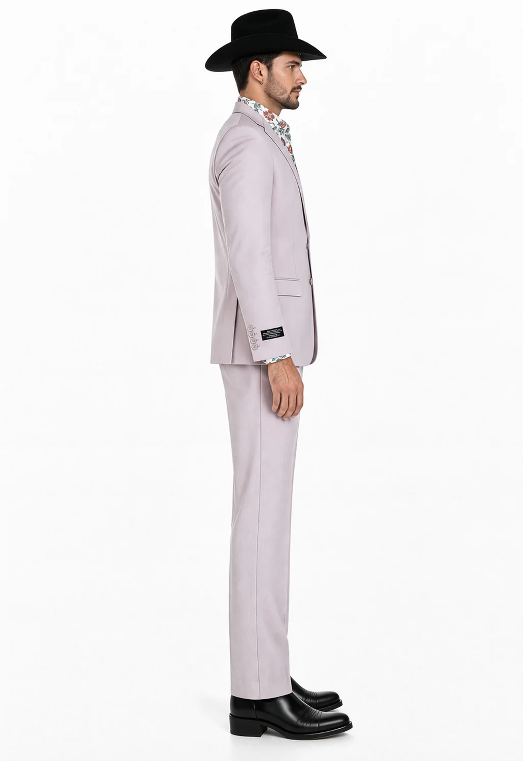 Men's Slim Fit Western Blazer Sport Coats Silver Sacos Vaqueros Para Hombre - Image 3