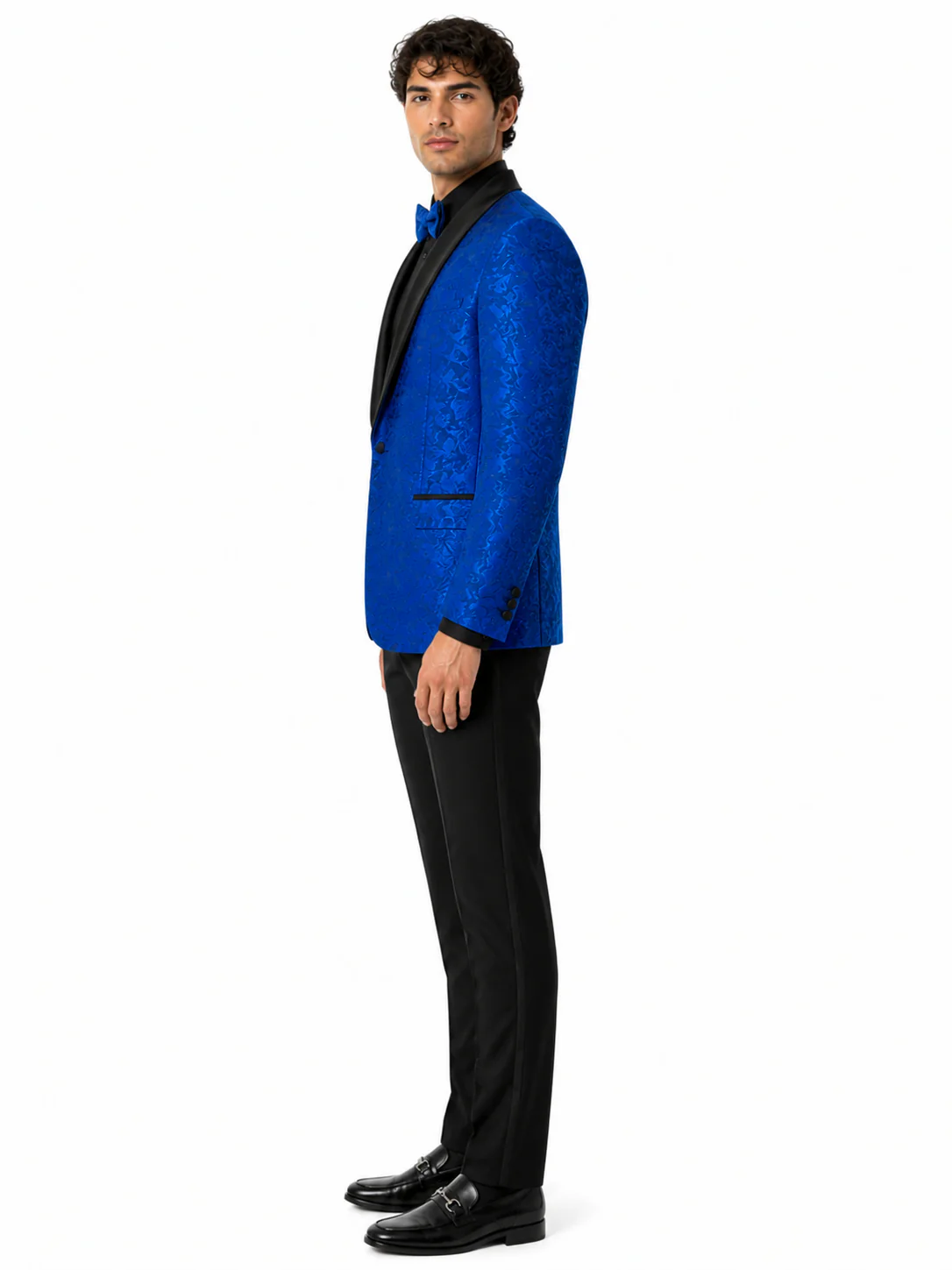 Mens Suit Royal Blue - Image 3
