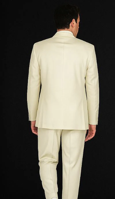 Mens Vested 2 Button Classic Tuxedo in Iory - Image 2