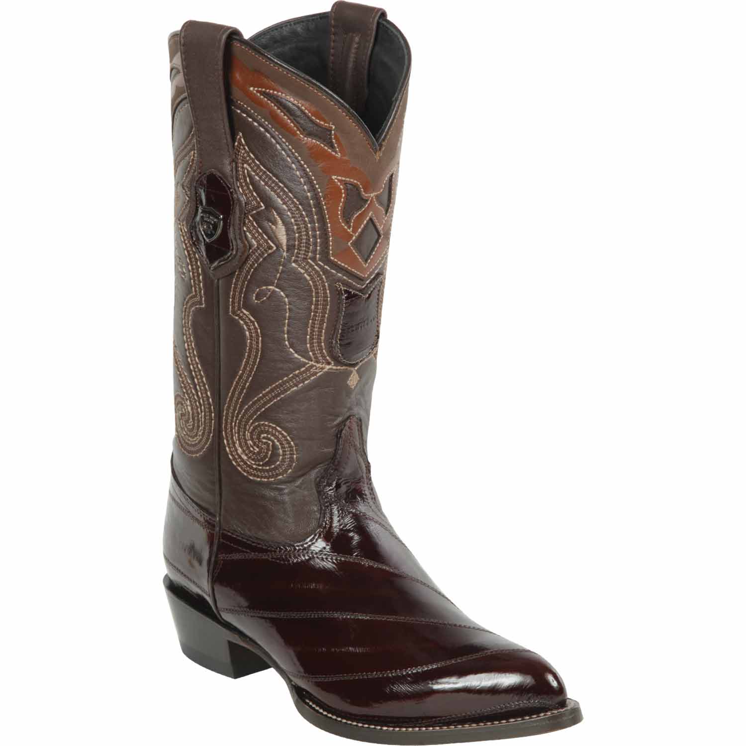 Men's Wild West Eel Skin J Toe Boots 29908 - Image 4