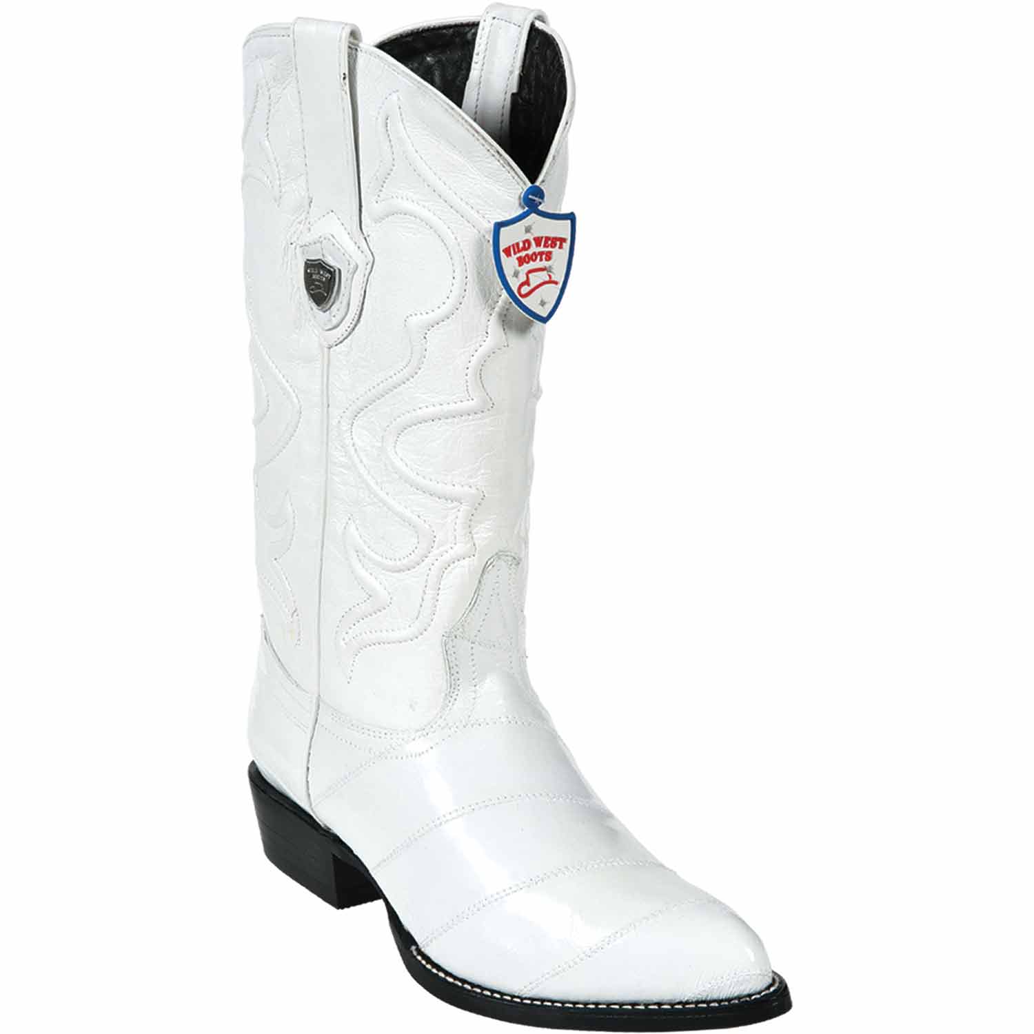 Men's Wild West Eel Skin J Toe Boots 29908 - Image 5