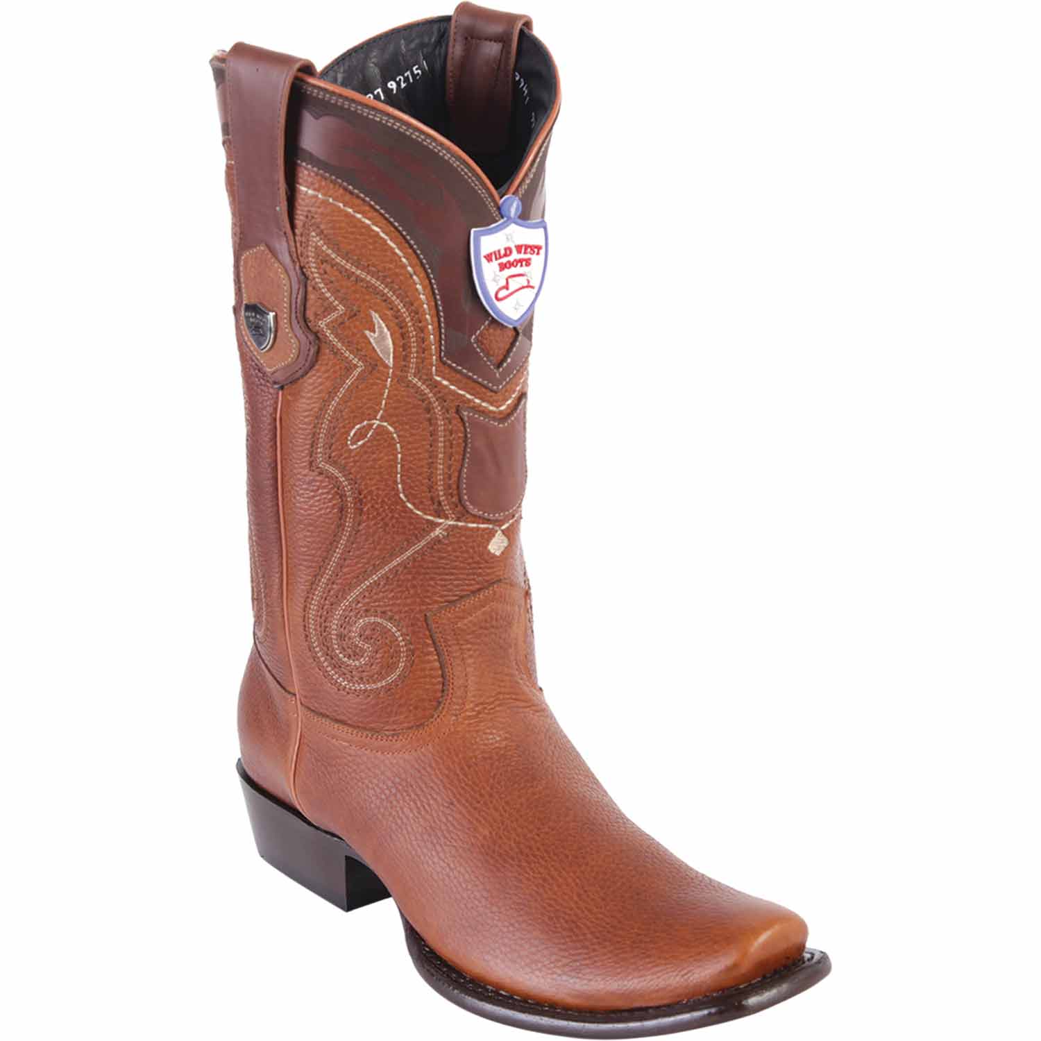 Men's Wild West Genuine Leather Dubai Toe Boots 27927 - Image 3
