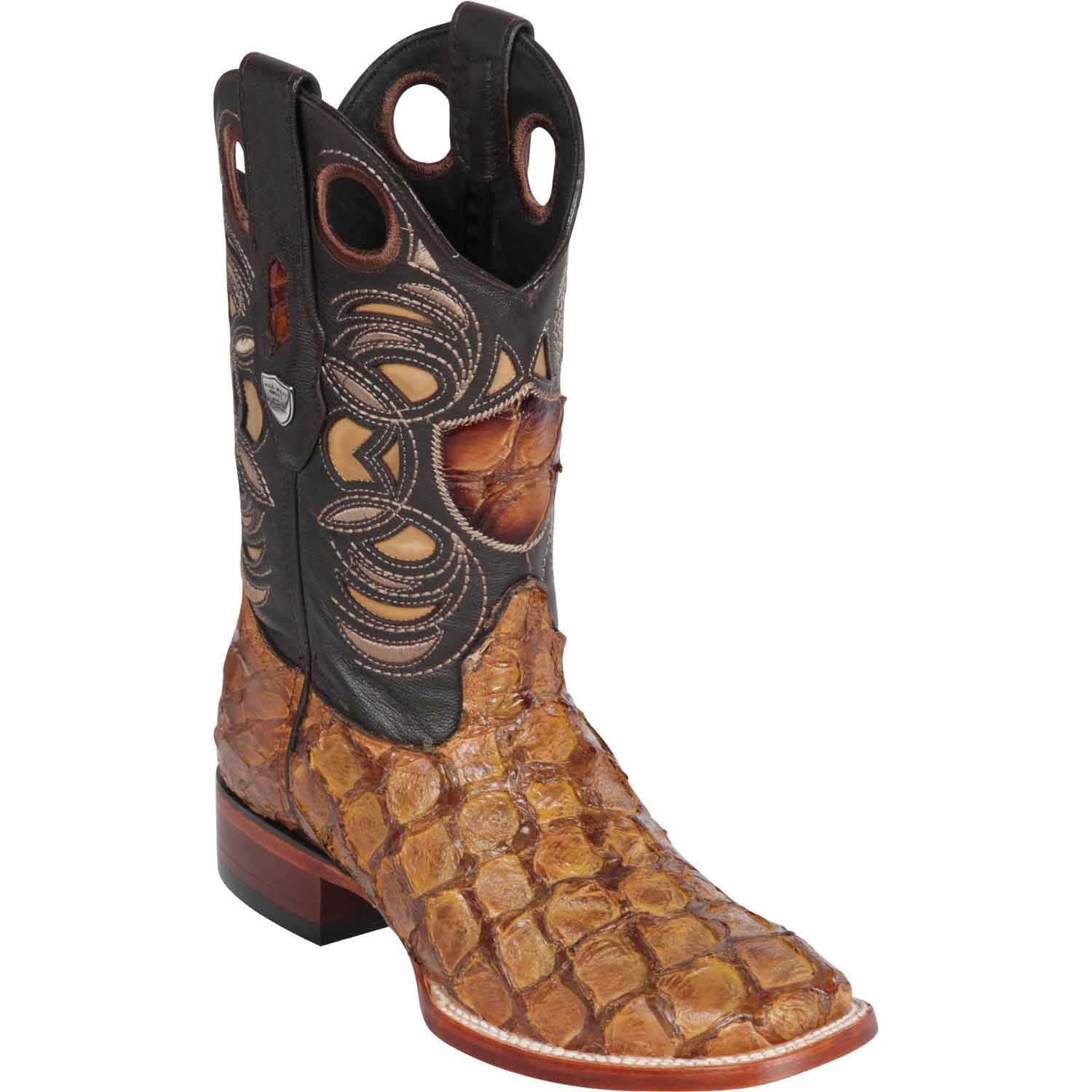 Men's Wild West Monster Fish Ranch Toe Boots 282410 - Image 6