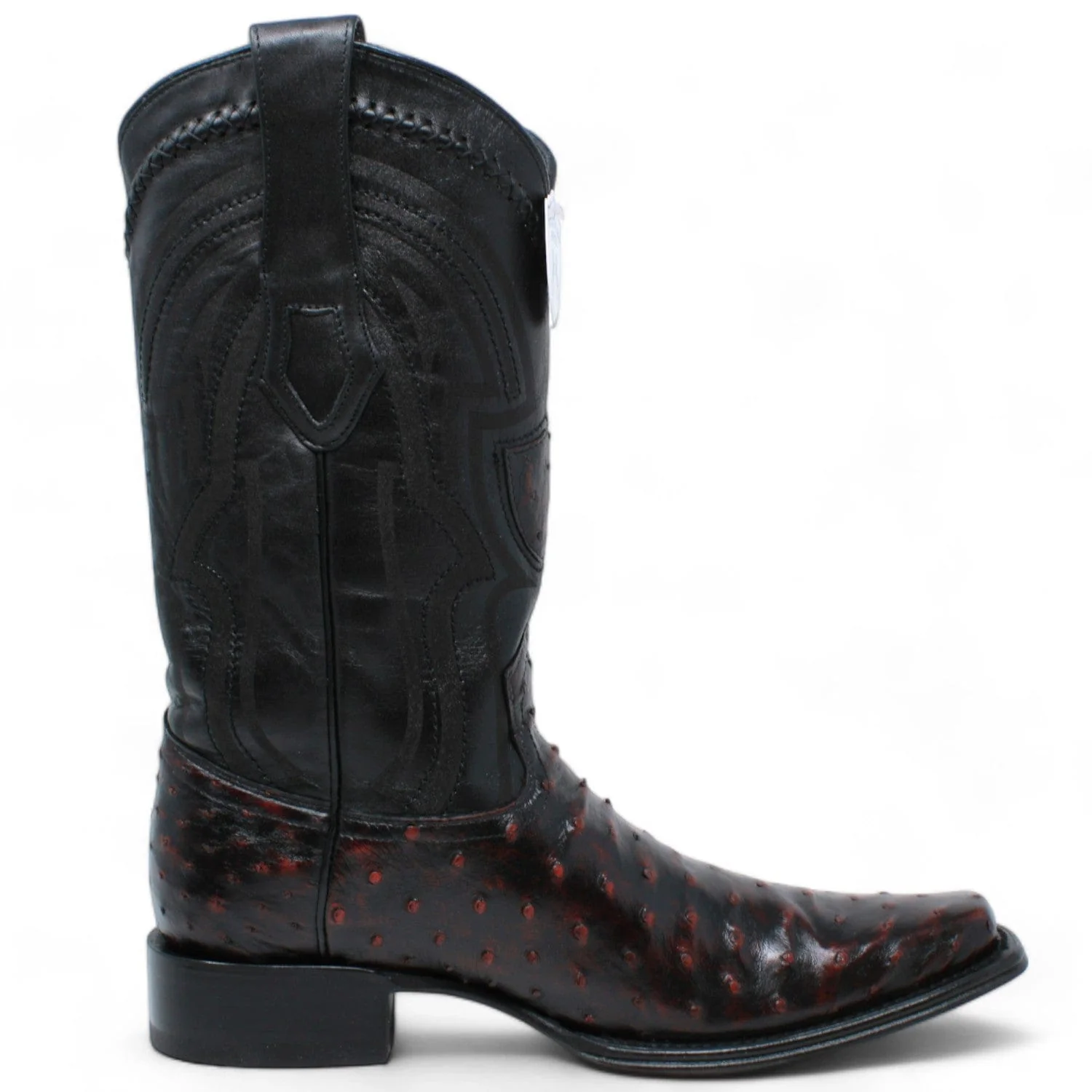 Men's Wild West Full Quill Ostrich European Toe Boots 277L03 - Image 14
