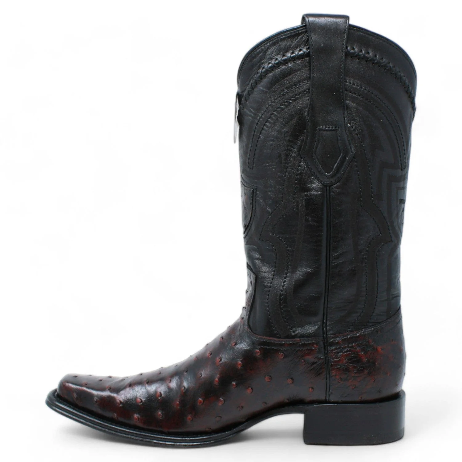 Men's Wild West Full Quill Ostrich European Toe Boots 277L03 - Image 15