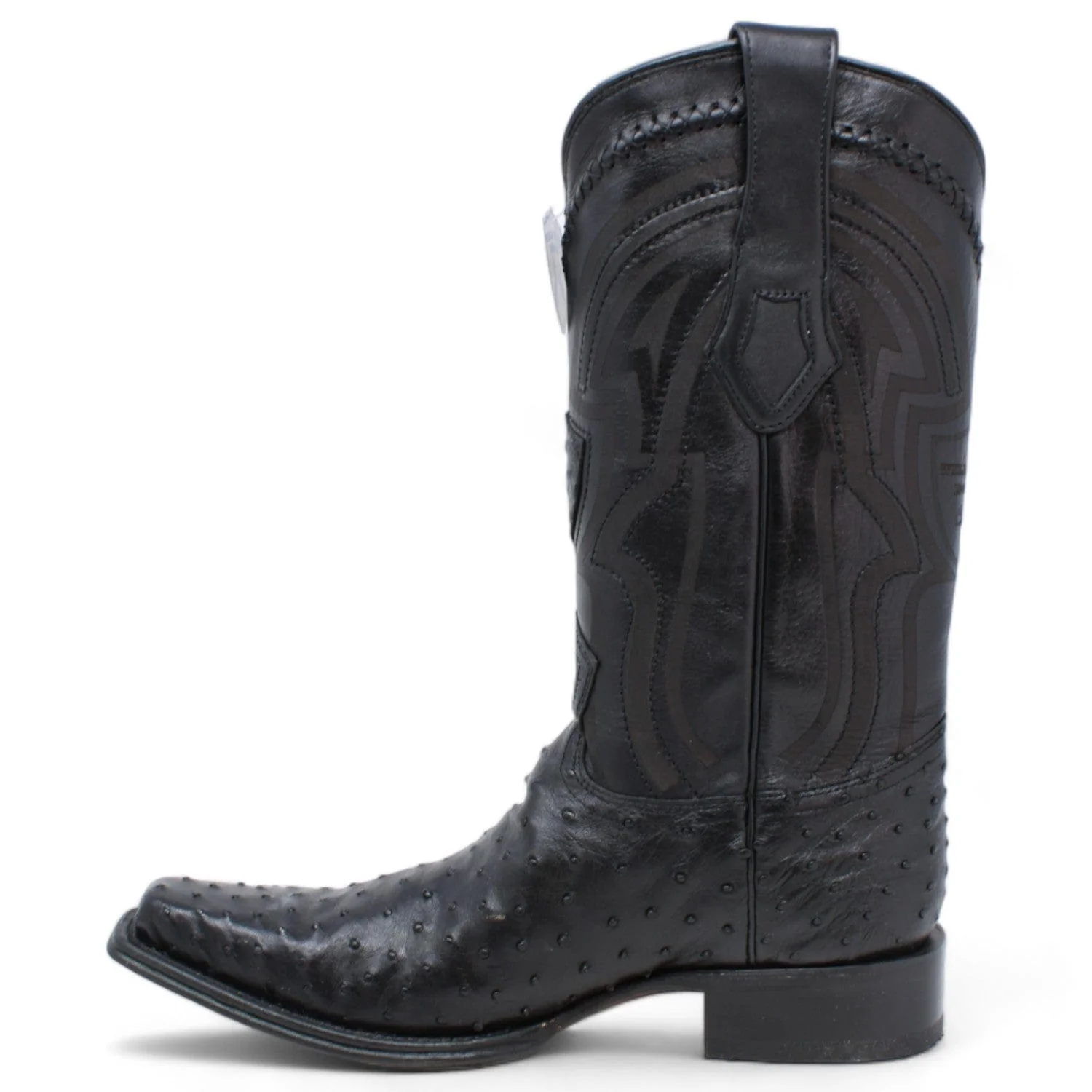 Men's Wild West Full Quill Ostrich European Toe Boots 277L03 - Image 3