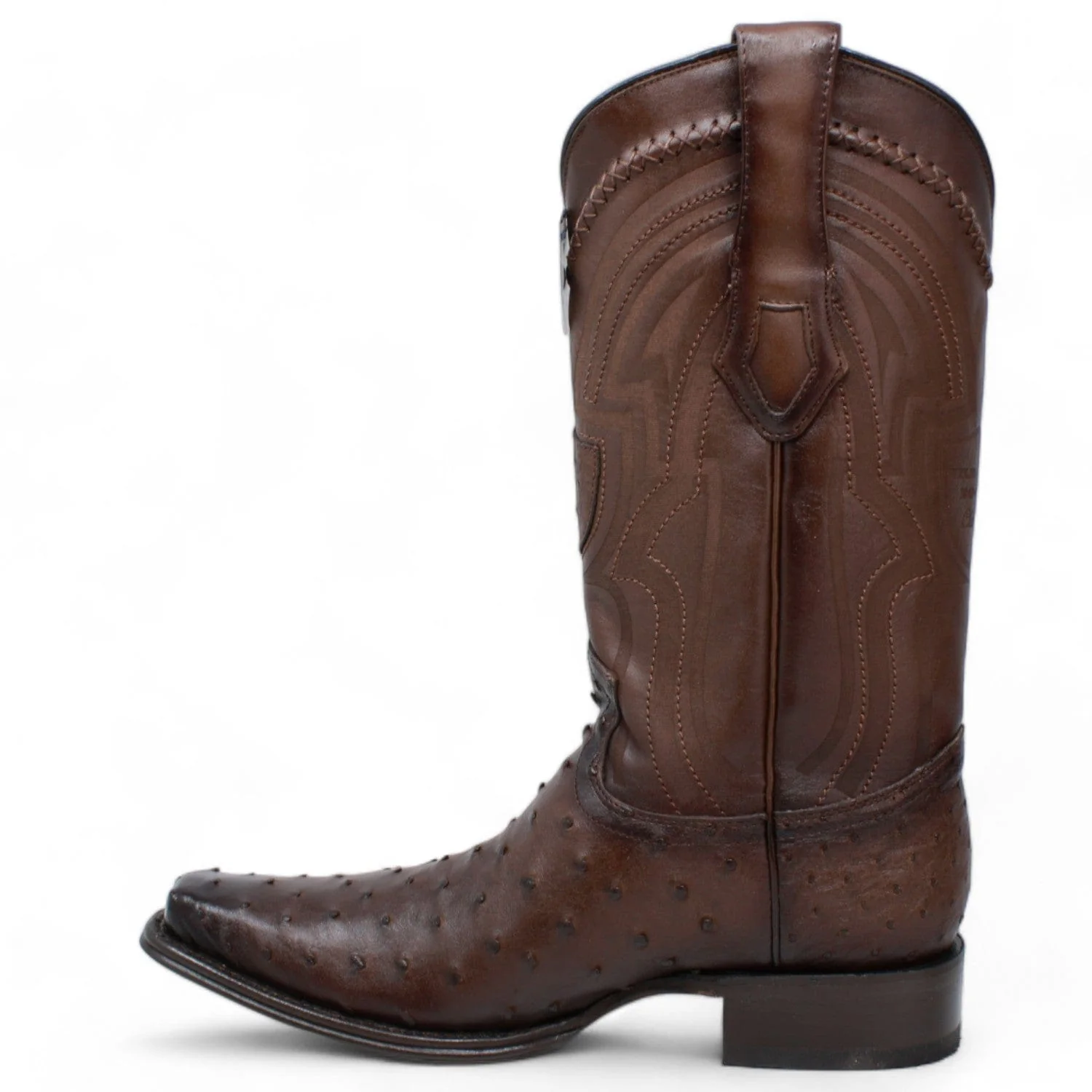 Men's Wild West Full Quill Ostrich European Toe Boots 277L03 - Image 9