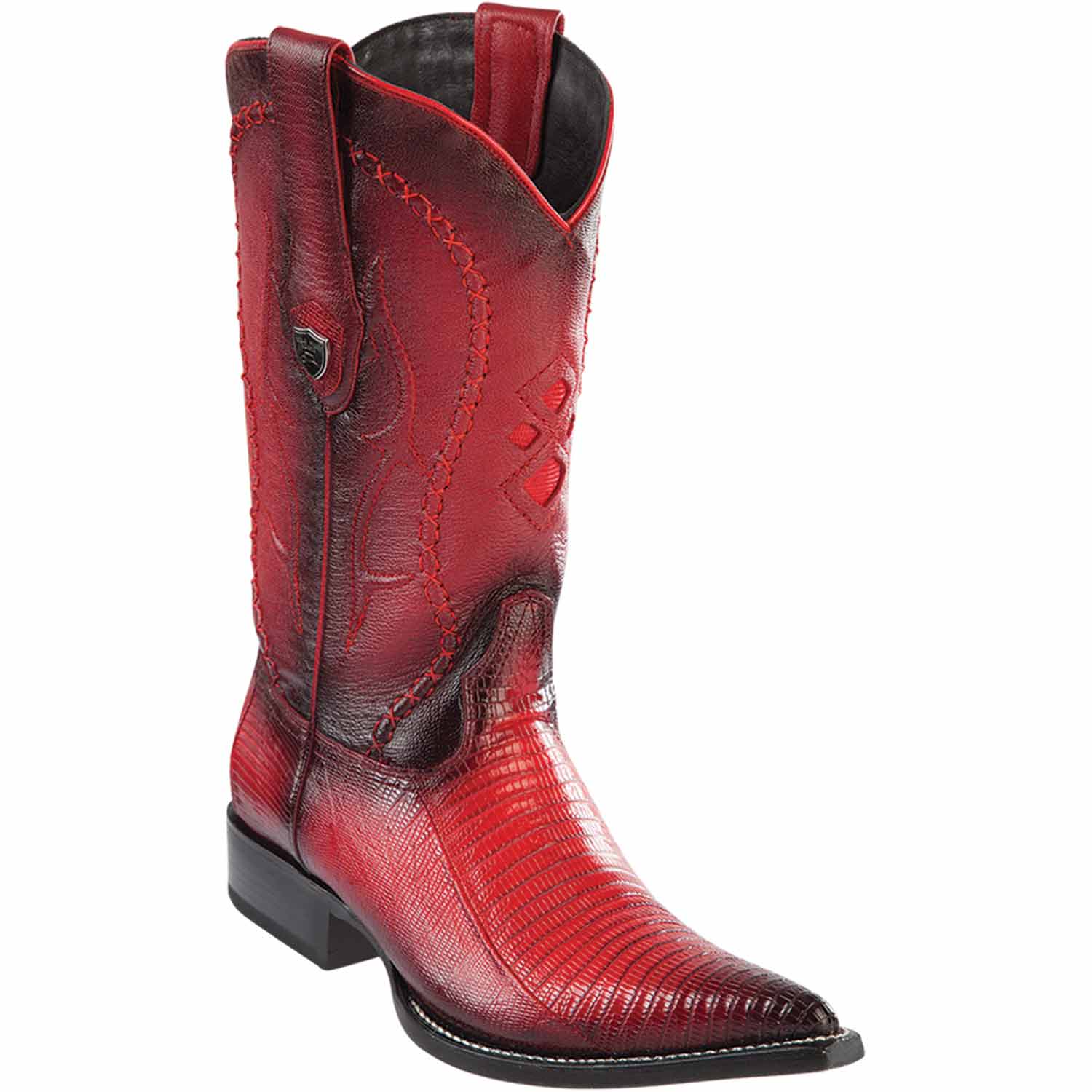 Men's Wild West Teju Lizard Eco Skin 3X Toe Boots 29535 - Image 3