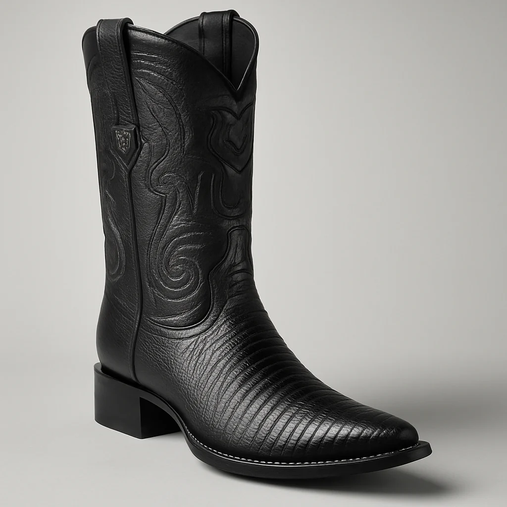 Men's Wild West Teju Lizard Skin 3X Toe Boots 29507 - Image 14