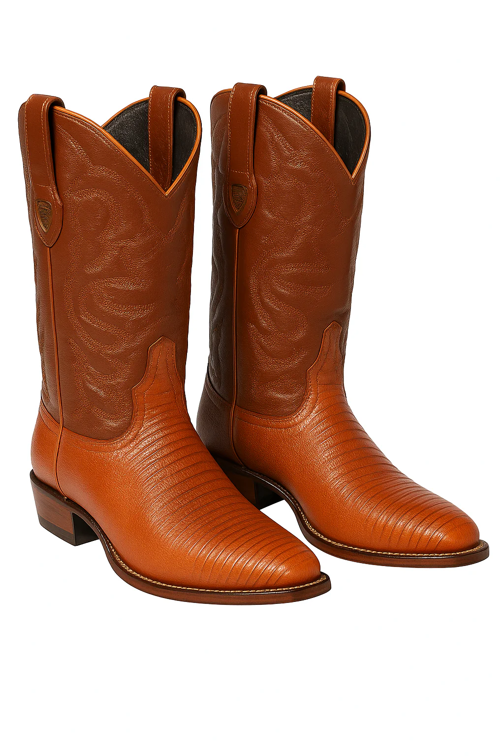 Men's Wild West Teju Lizard Skin J Toe Boots 29907 - Image 6