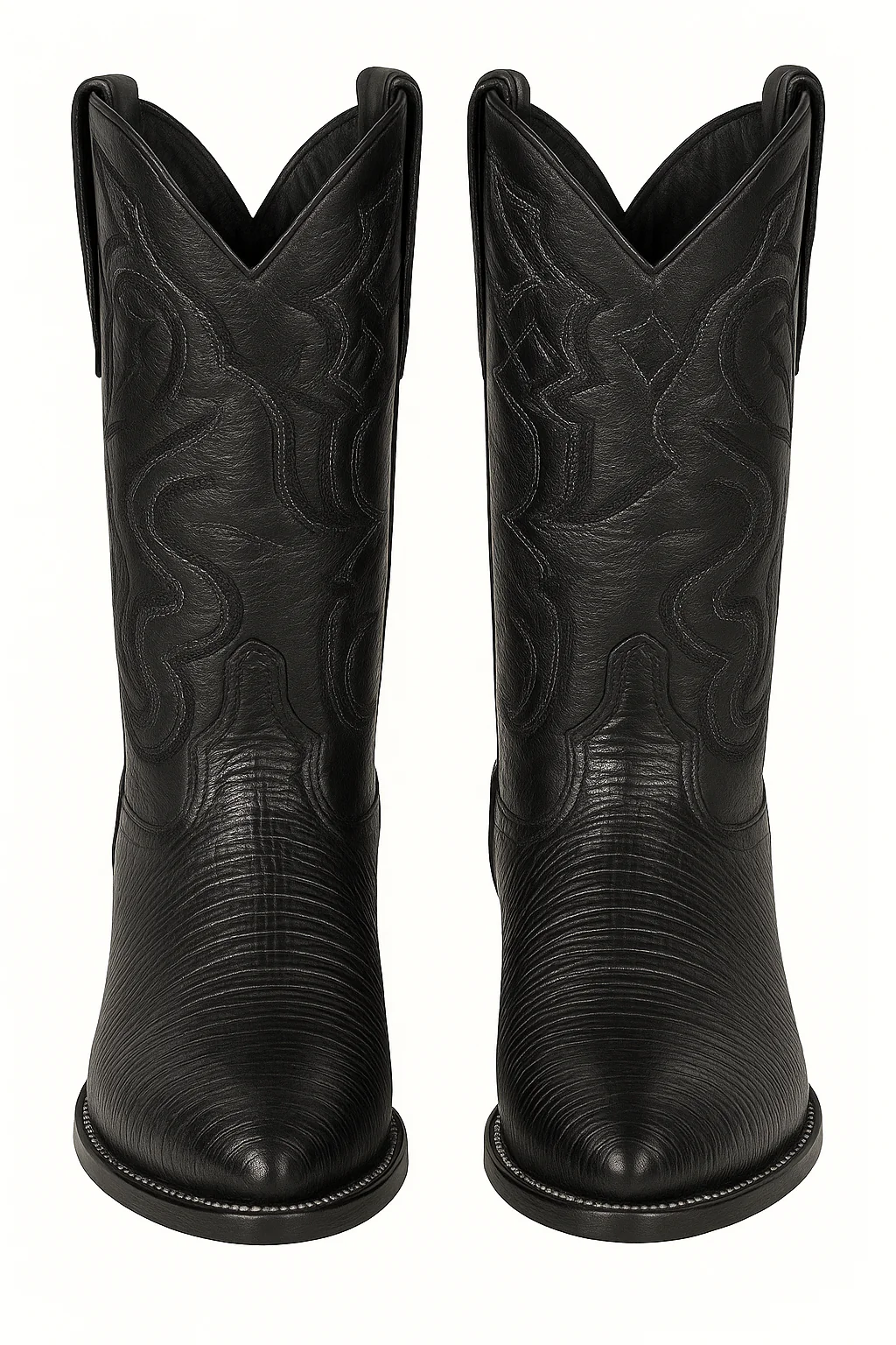 Men's Wild West Teju Lizard Skin J Toe Boots 29907 - Image 9