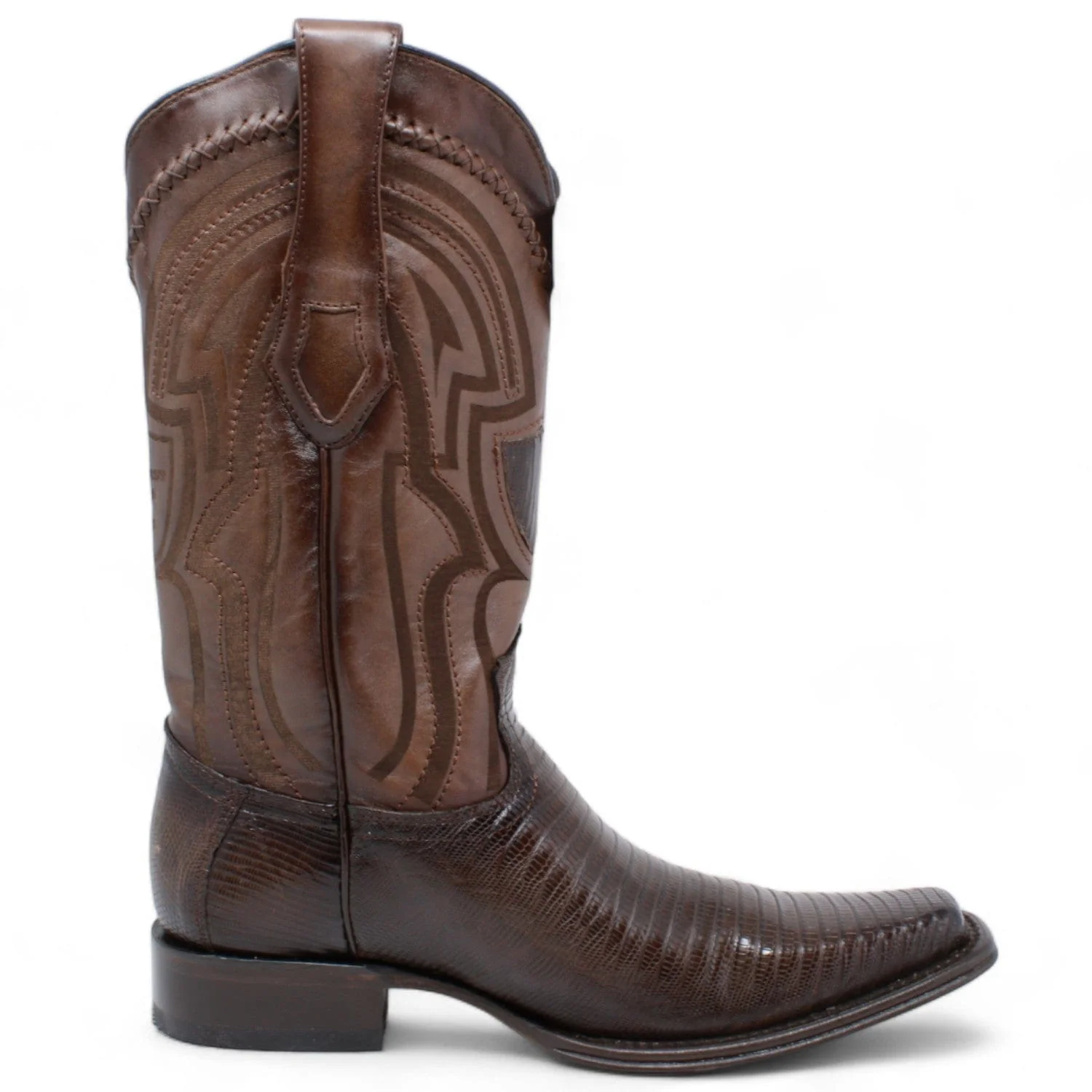Men's Wild West Teju Lizard Square Toe Boot 277L0716 - Image 3