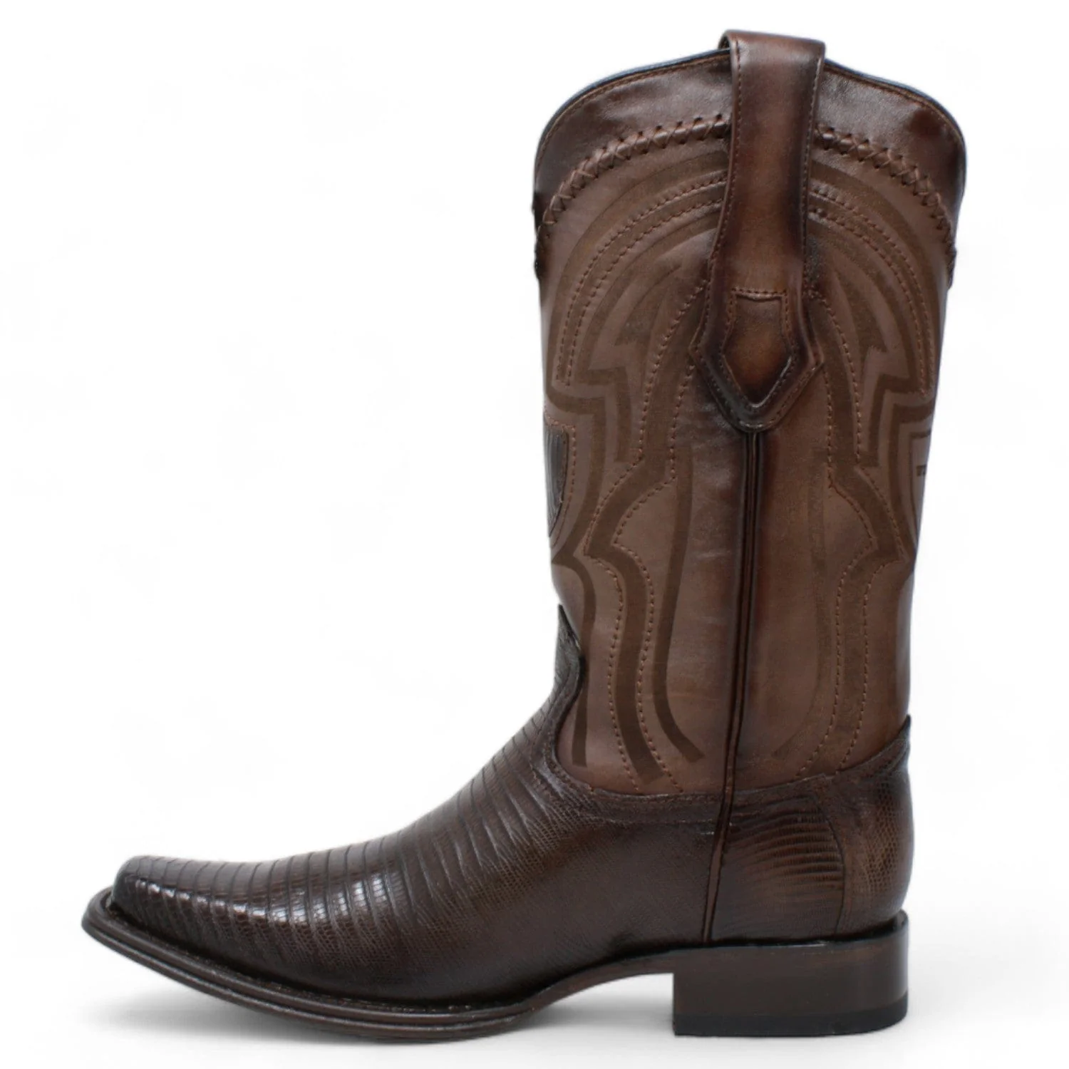 Men's Wild West Teju Lizard Square Toe Boot 277L0716 - Image 4