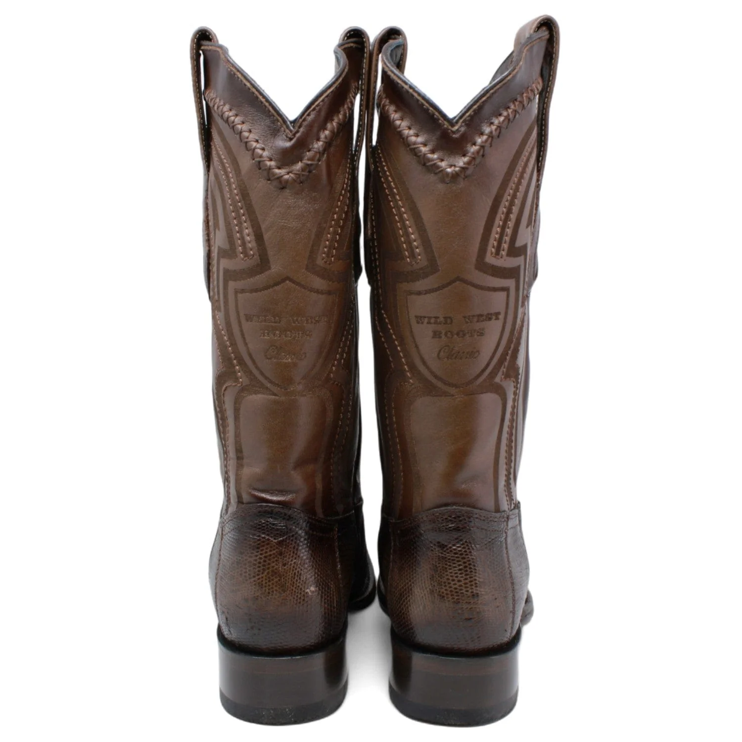 Men's Wild West Teju Lizard Square Toe Boot 277L0716 - Image 5