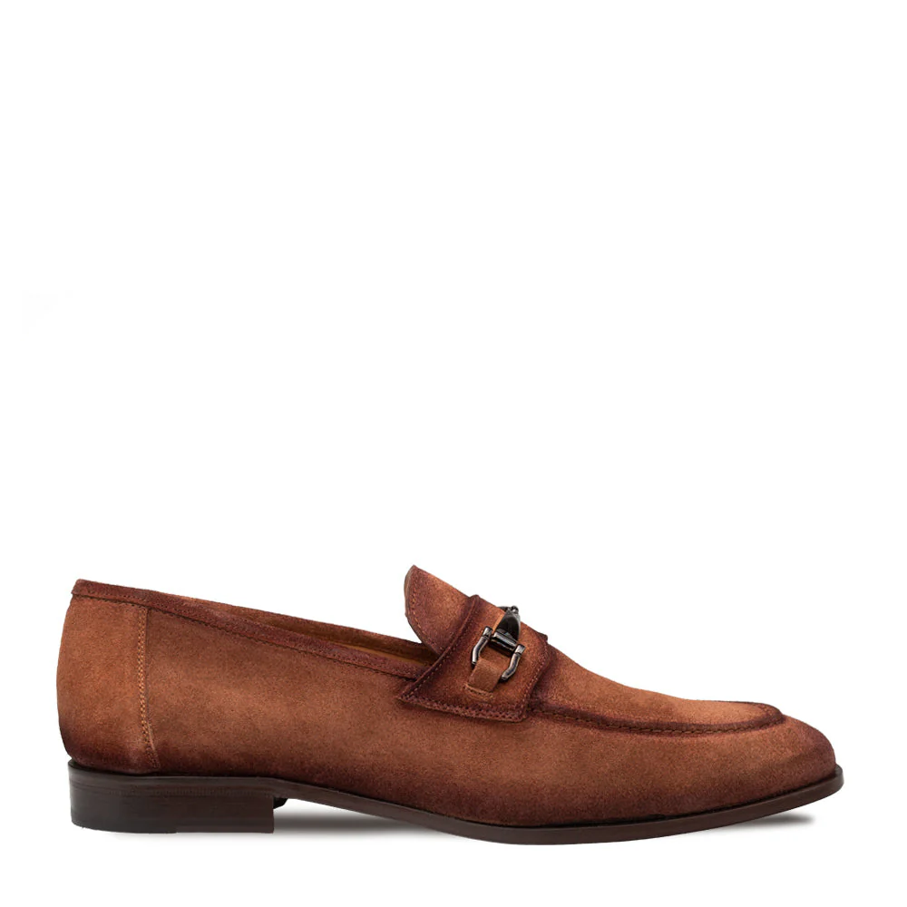 Mezlan Bracco Suede Ornament Loafer - Image 11