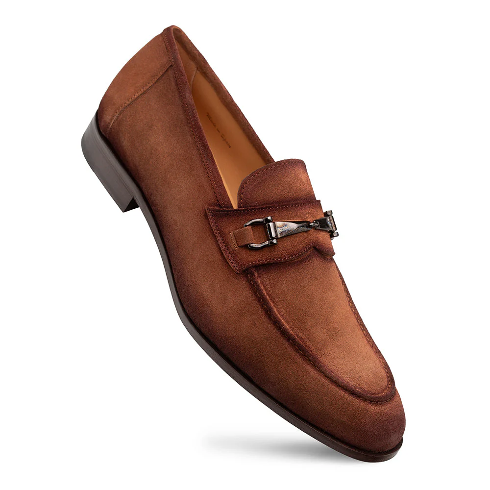 Mezlan Bracco Suede Ornament Loafer - Image 12