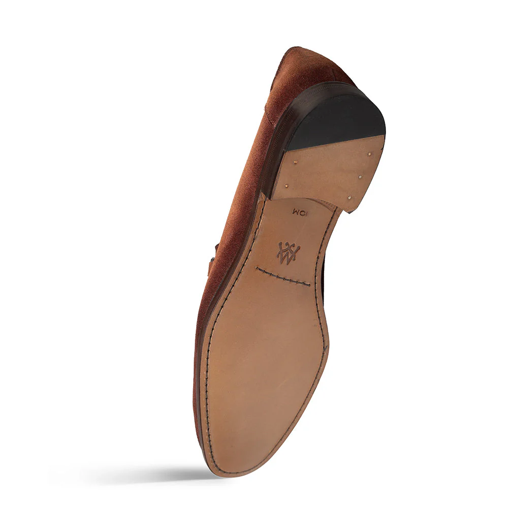 Mezlan Bracco Suede Ornament Loafer - Image 13