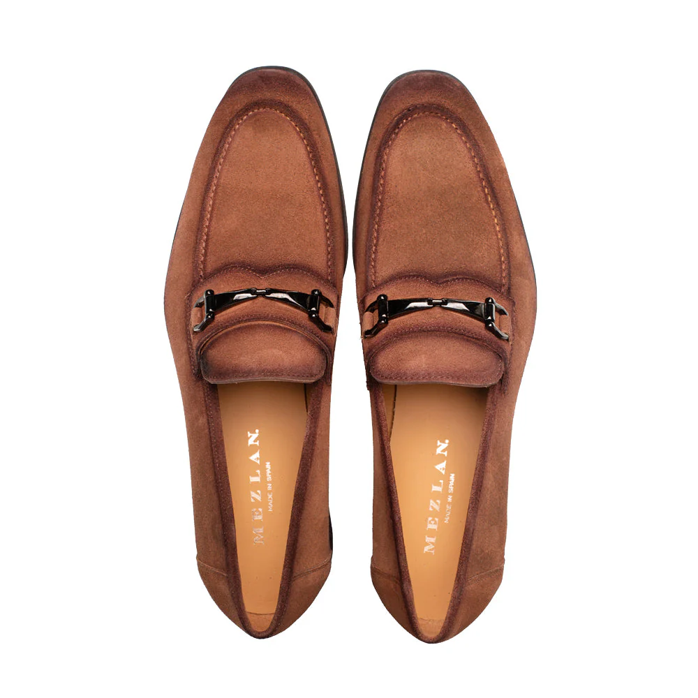 Mezlan Bracco Suede Ornament Loafer - Image 15