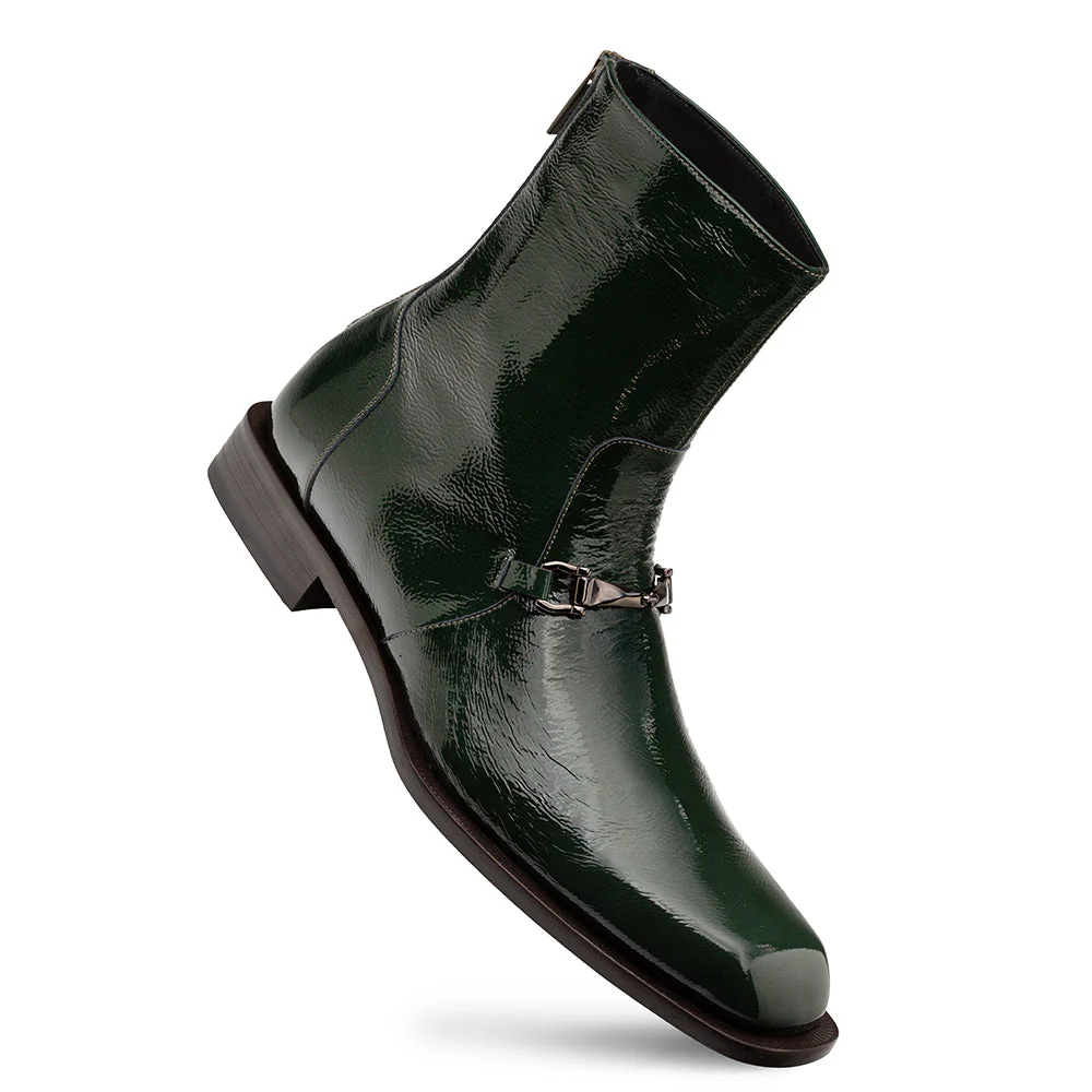 Mezlan Buscemi Hi-Shine Ornament Boot - Image 11