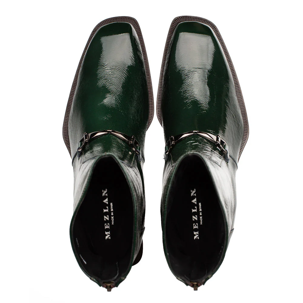 Mezlan Buscemi Hi-Shine Ornament Boot - Image 7