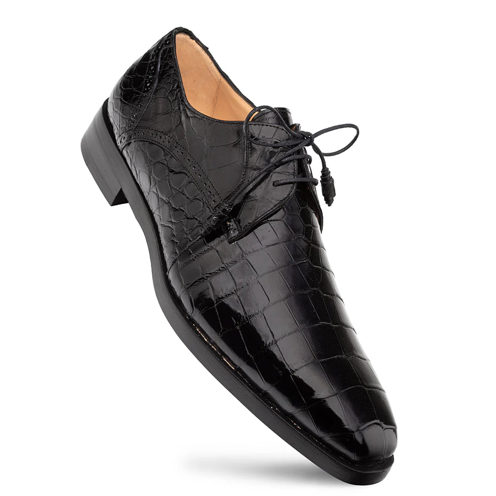 Mezlan Dandy Alligator Lace Up - Image 10