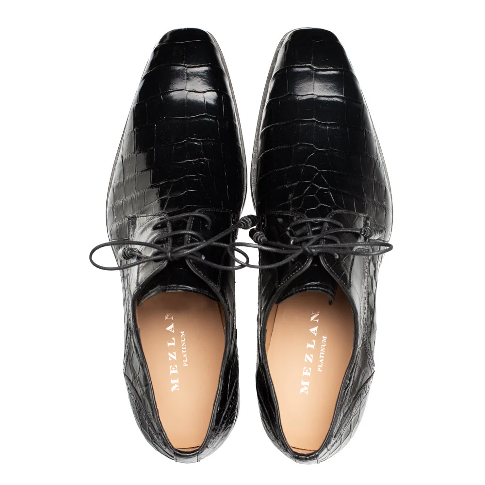 Mezlan Dandy Alligator Lace Up - Image 13