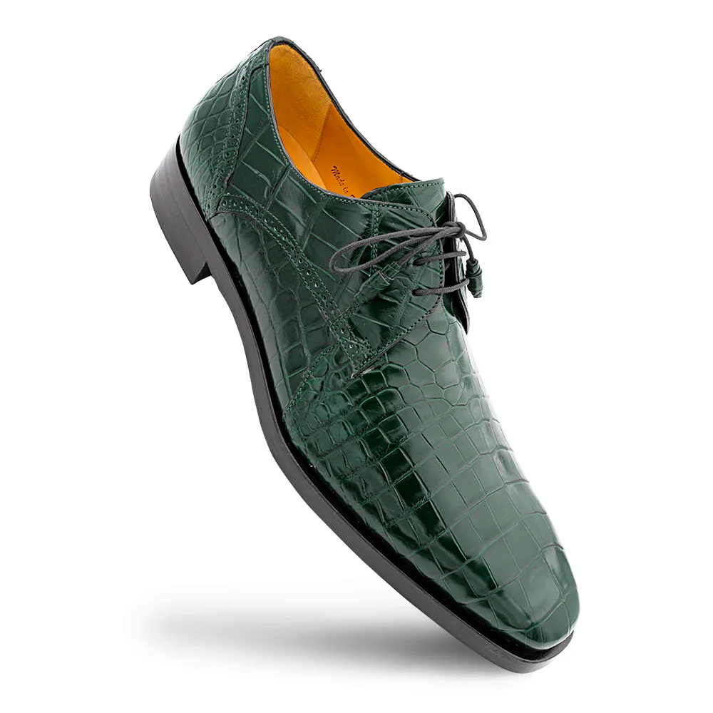 Mezlan Dandy Alligator Lace Up - Image 2