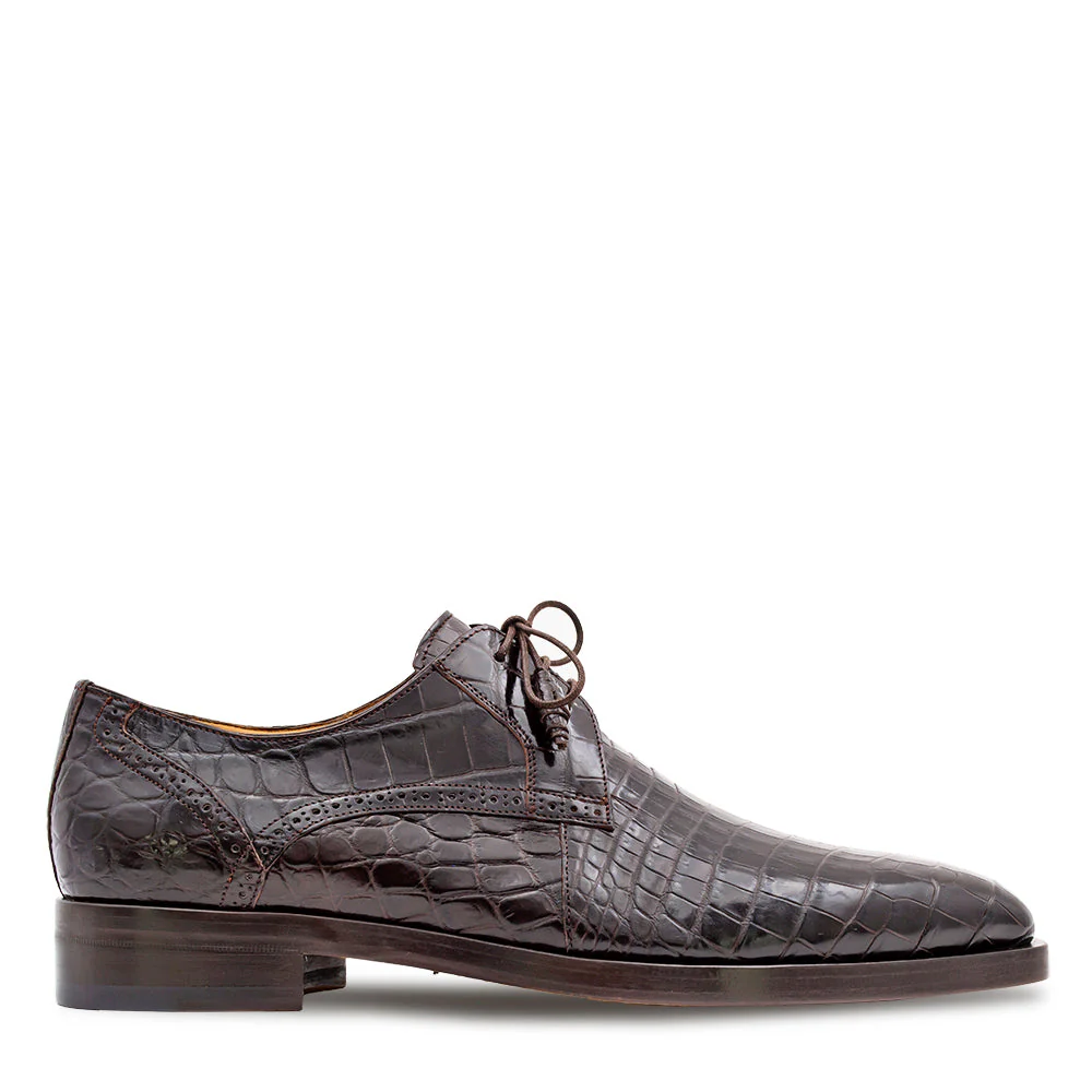 Mezlan Dandy Alligator Lace Up - Image 6