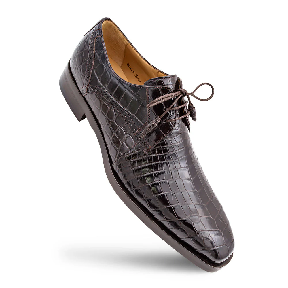 Mezlan Dandy Alligator Lace Up - Image 7