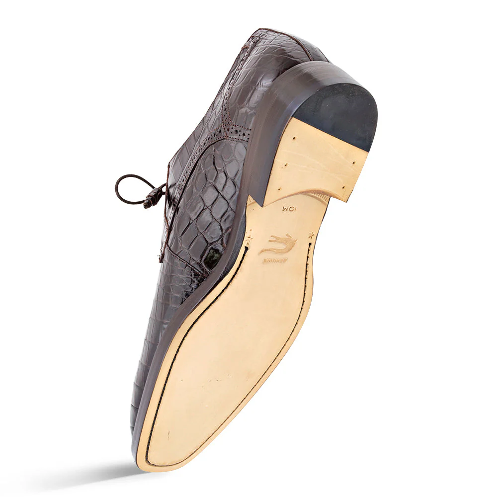 Mezlan Dandy Alligator Lace Up - Image 8