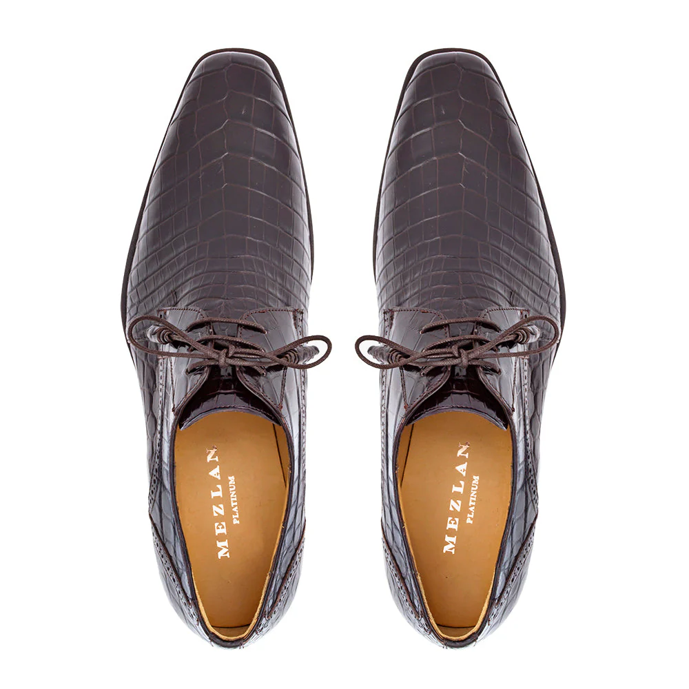 Mezlan Dandy Alligator Lace Up - Image 9
