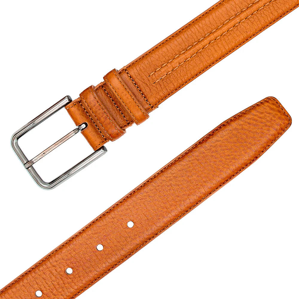 Mezlan Deerskin Leather Belt - Image 2