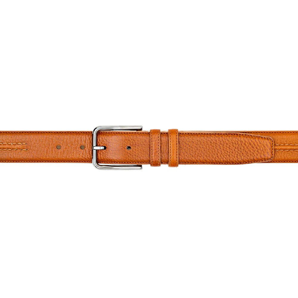 Mezlan Deerskin Leather Belt - Image 3