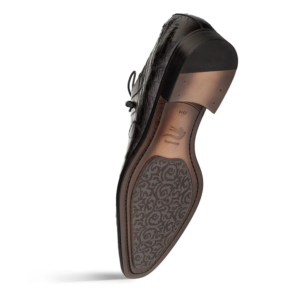 Mezlan Westside Two-Tone Croc Oxford - Image 3