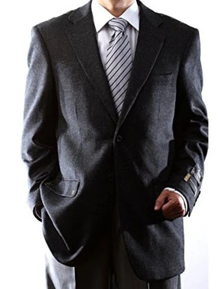 Moda Men's High Fashion Two Button Cheap Priced Designer Fashion Dress Casual Blazer On Sale Wool Cashmere Charcoal Sportcoat Blazer